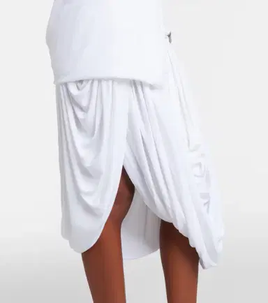 Christopher Esber Chime asymmetric draped jersey midi dress | Thumbnail 5 Christopher Esber Chime asymmetric draped jersey midi dress | Thumbnail 5
