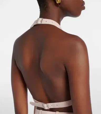 Wardrobe.NYC Wardrobe. NYC Halterneck cotton-blend top | Thumbnail 2 Wardrobe.NYC Wardrobe. NYC Halterneck cotton-blend top | Thumbnail 2