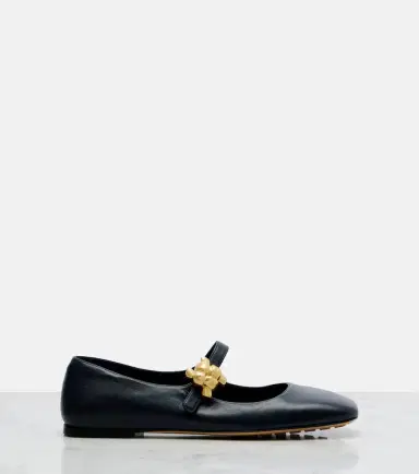 Bottega Veneta Lucy embellished leather Mary Jane flats | Thumbnail 2 Bottega Veneta Lucy embellished leather Mary Jane flats | Thumbnail 2