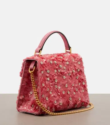 Valentino Garavani VSling Mini sequined top-handle bag | Thumbnail 3 Valentino Garavani VSling Mini sequined top-handle bag | Thumbnail 3