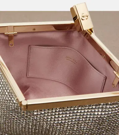 Jimmy Choo Ganache embellished clutch | Thumbnail 4 Jimmy Choo Ganache embellished clutch | Thumbnail 4