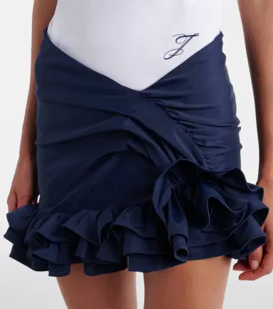Jacquemus Playa ruffled jersey miniskirt | Thumbnail 2 Jacquemus Playa ruffled jersey miniskirt | Thumbnail 2