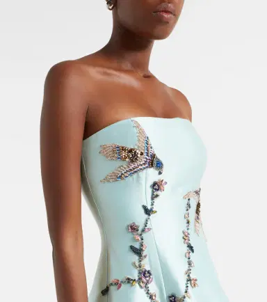 Costarellos Mavia embellished bustier gown | Thumbnail 2 Costarellos Mavia embellished bustier gown | Thumbnail 2