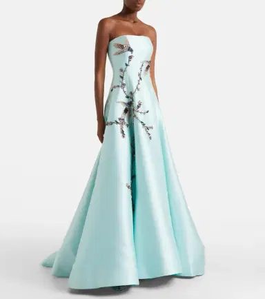 Costarellos Mavia embellished bustier gown | Thumbnail 4 Costarellos Mavia embellished bustier gown | Thumbnail 4