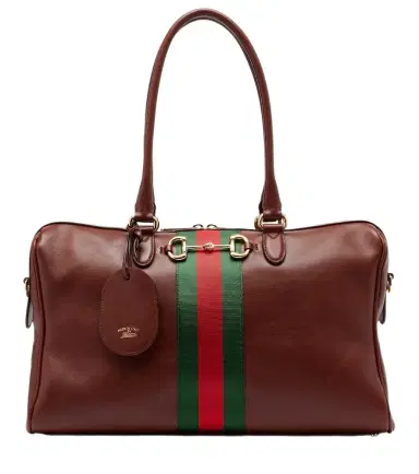 Gucci Borsetto Large leather bowling bag | Thumbnail 1 Gucci Borsetto Large leather bowling bag | Thumbnail 1