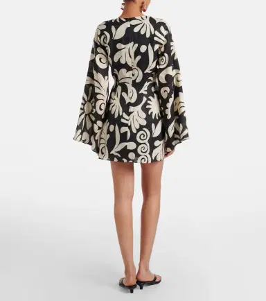Cala de la Cruz Vera printed linen minidress | Thumbnail 5 Cala de la Cruz Vera printed linen minidress | Thumbnail 5