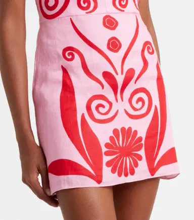 Cala de la Cruz Veneta printed linen minidress | Thumbnail 5 Cala de la Cruz Veneta printed linen minidress | Thumbnail 5