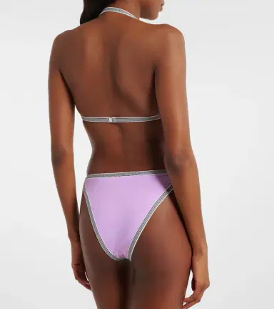 Versace Logo embroidered bikini bottoms | Thumbnail 2 Versace Logo embroidered bikini bottoms | Thumbnail 2