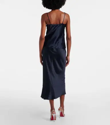 Dorothee Schumacher Sense Of Shine silk-blend satin slip skirt | Thumbnail 3 Dorothee Schumacher Sense Of Shine silk-blend satin slip skirt | Thumbnail 3