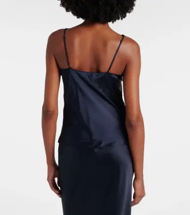 Dorothee Schumacher Sense of Shine silk-blend satin top | Thumbnail 3 Dorothee Schumacher Sense of Shine silk-blend satin top | Thumbnail 3