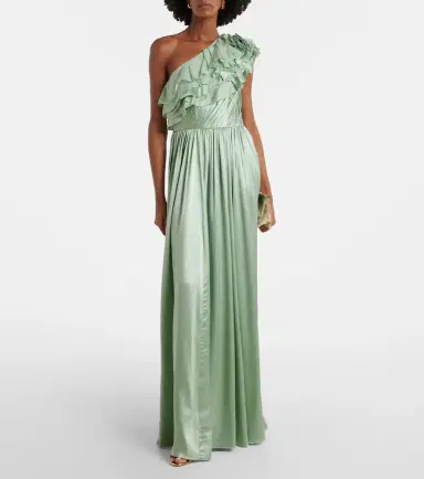 Ulla Johnson Avalina ruffled silk maxi dress | Thumbnail 3 Ulla Johnson Avalina ruffled silk maxi dress | Thumbnail 3