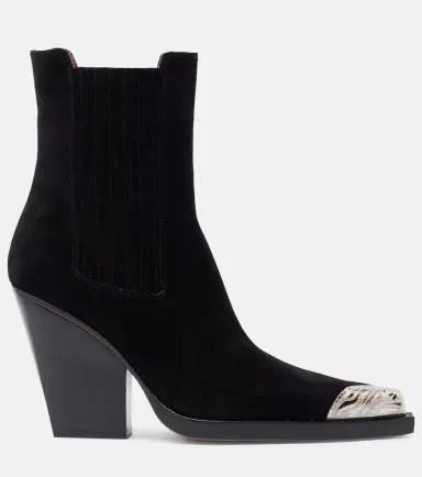 Paris Texas Dallas embellished suede ankle boots | Thumbnail 3 Paris Texas Dallas embellished suede ankle boots | Thumbnail 3