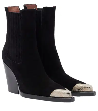 Paris Texas Dallas embellished suede ankle boots | Thumbnail 1 Paris Texas Dallas embellished suede ankle boots | Thumbnail 1