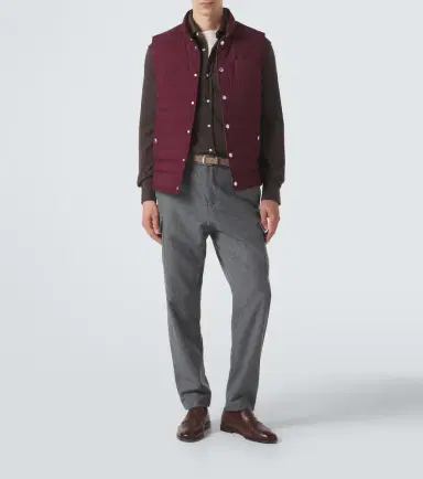 Brunello Cucinelli Wool tapered pants | Thumbnail 2 Brunello Cucinelli Wool tapered pants | Thumbnail 2