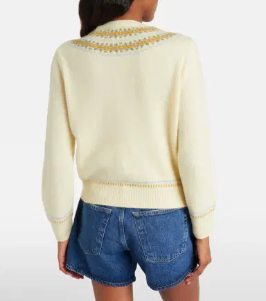 DÔEN Dôen Olympe Fair Isle wool-blend cardigan | Thumbnail 4 DÔEN Dôen Olympe Fair Isle wool-blend cardigan | Thumbnail 4