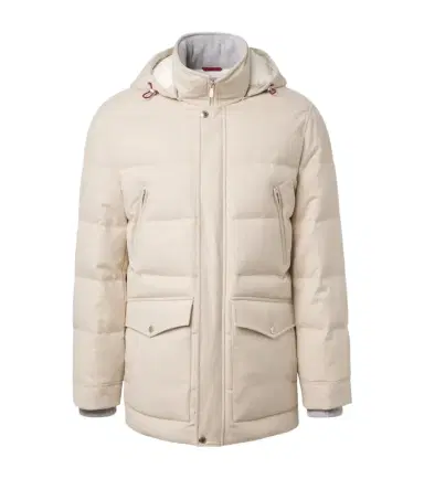 Brunello Cucinelli Wool flannel down parka | Thumbnail 1 Brunello Cucinelli Wool flannel down parka | Thumbnail 1