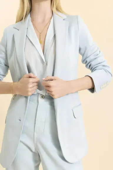 ELEVENTY Single Breasted Blazer with Bib | Thumbnail 5 ELEVENTY Single Breasted Blazer with Bib | Thumbnail 5