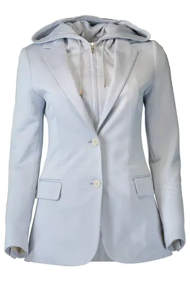 ELEVENTY Single Breasted Blazer with Bib | Thumbnail 1 ELEVENTY Single Breasted Blazer with Bib | Thumbnail 1