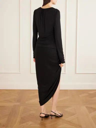 Sportmax Jersey Ruched Blouse | Thumbnail 4 Sportmax Jersey Ruched Blouse | Thumbnail 4