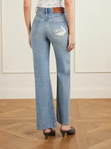 Chloé Mid-rise Straight-leg Jeans | Thumbnail 3 Chloé Mid-rise Straight-leg Jeans | Thumbnail 3