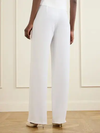 Max Mara Woven Wide-leg Pants | Thumbnail 4 Max Mara Woven Wide-leg Pants | Thumbnail 4
