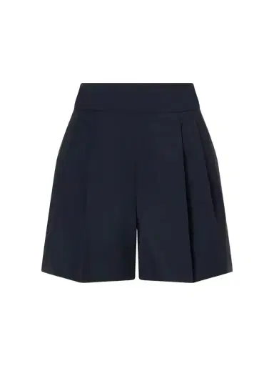 Max Mara Pleated Wool Shorts | Thumbnail 1 Max Mara Pleated Wool Shorts | Thumbnail 1