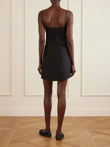 Balenciaga Wool And Silk-blend Mini Dress | Thumbnail 3 Balenciaga Wool And Silk-blend Mini Dress | Thumbnail 3