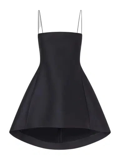 Balenciaga Wool And Silk-blend Mini Dress | Thumbnail 1 Balenciaga Wool And Silk-blend Mini Dress | Thumbnail 1