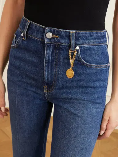 Stella McCartney Mid-rise Cropped Flared Jeans | Thumbnail 4 Stella McCartney Mid-rise Cropped Flared Jeans | Thumbnail 4