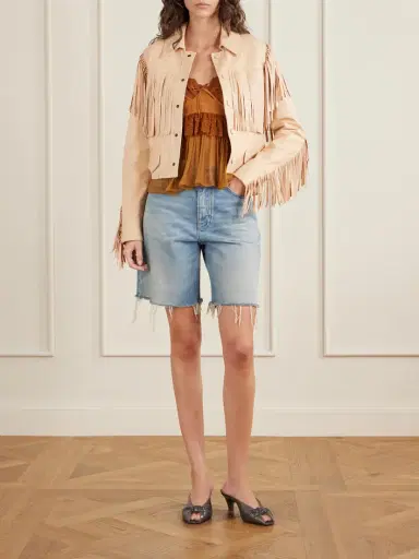 Chloé Lace-trimmed Silk Crepe Tank | Thumbnail 2 Chloé Lace-trimmed Silk Crepe Tank | Thumbnail 2