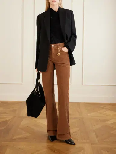 Stella McCartney Cotton-corduroy Flared Pants | Thumbnail 2 Stella McCartney Cotton-corduroy Flared Pants | Thumbnail 2
