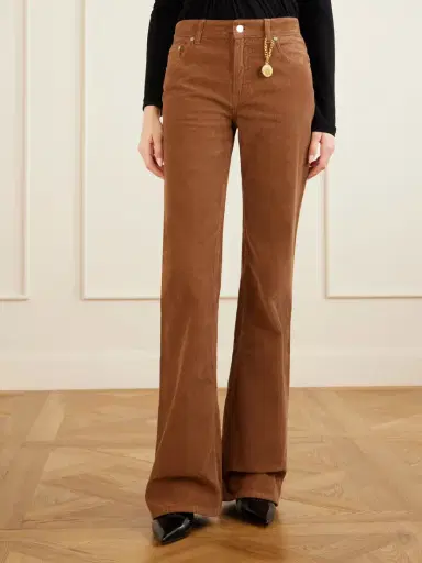 Stella McCartney Cotton-corduroy Flared Pants | Thumbnail 3 Stella McCartney Cotton-corduroy Flared Pants | Thumbnail 3