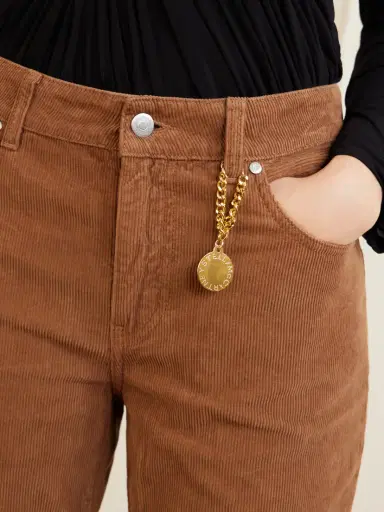 Stella McCartney Cotton-corduroy Flared Pants | Thumbnail 5 Stella McCartney Cotton-corduroy Flared Pants | Thumbnail 5