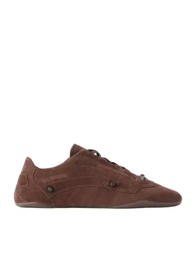 Balenciaga City Studded Suede Sneakers | Thumbnail 1 Balenciaga City Studded Suede Sneakers | Thumbnail 1