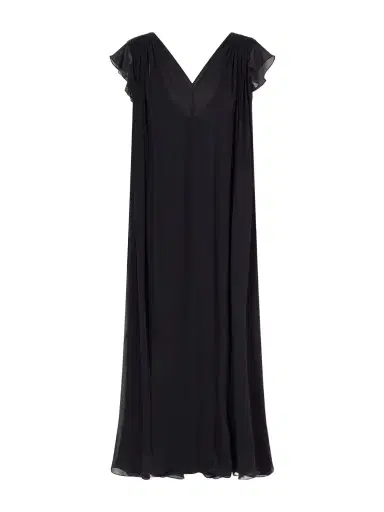 Eres Midnight Concert Shirred Muslin Maxi Dress | Thumbnail 1 Eres Midnight Concert Shirred Muslin Maxi Dress | Thumbnail 1