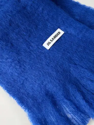 Jil Sander Fringed Virgin Wool Scarf | Thumbnail 4 Jil Sander Fringed Virgin Wool Scarf | Thumbnail 4