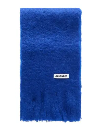 Jil Sander Fringed Virgin Wool Scarf | Thumbnail 1 Jil Sander Fringed Virgin Wool Scarf | Thumbnail 1