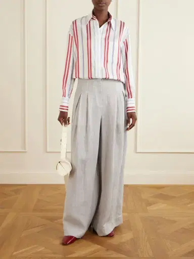 TWP Big Joe Striped Silk Shirt | Thumbnail 2 TWP Big Joe Striped Silk Shirt | Thumbnail 2