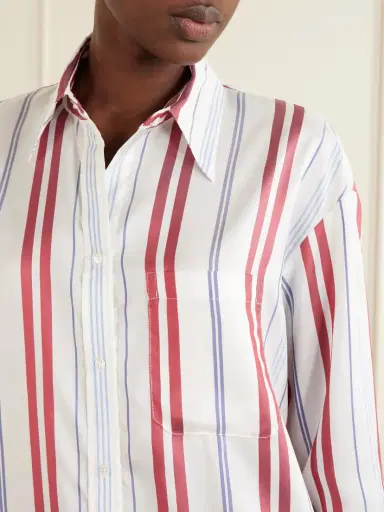 TWP Big Joe Striped Silk Shirt | Thumbnail 5 TWP Big Joe Striped Silk Shirt | Thumbnail 5