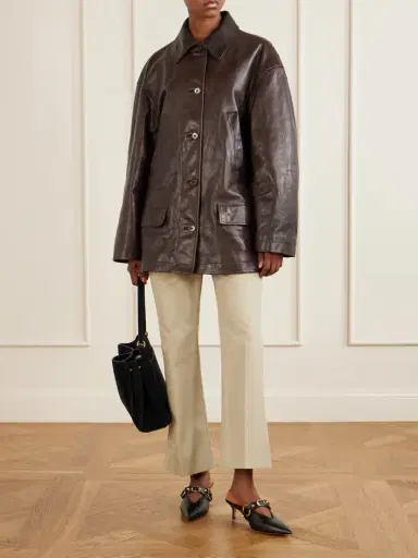 Balenciaga Cotton-gabardine Straight-leg Trousers | Thumbnail 2 Balenciaga Cotton-gabardine Straight-leg Trousers | Thumbnail 2