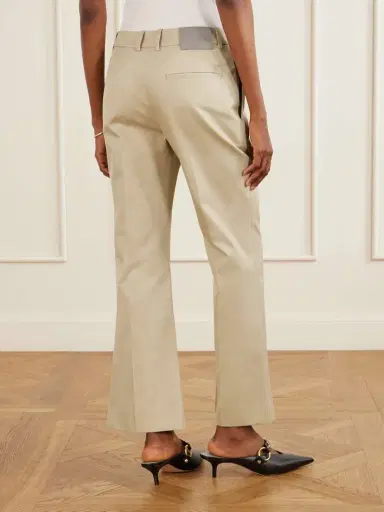 Balenciaga Cotton-gabardine Straight-leg Trousers | Thumbnail 4 Balenciaga Cotton-gabardine Straight-leg Trousers | Thumbnail 4