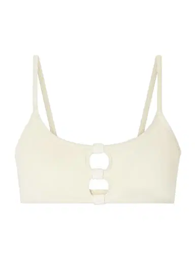 Eres Bloom Embellished Cutout Bikini Top | Thumbnail 1 Eres Bloom Embellished Cutout Bikini Top | Thumbnail 1