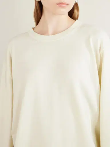 Daughter T-knit Cotton-jersey Sweater | Thumbnail 5 Daughter T-knit Cotton-jersey Sweater | Thumbnail 5