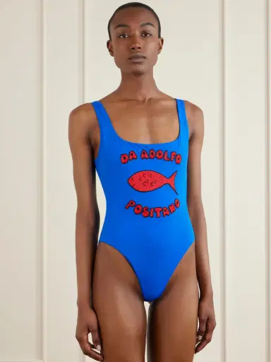 Staud + Da Adolfo Lea Beaded Swimsuit | Thumbnail 2 Staud + Da Adolfo Lea Beaded Swimsuit | Thumbnail 2