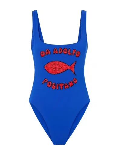 Staud + Da Adolfo Lea Beaded Swimsuit | Thumbnail 1 Staud + Da Adolfo Lea Beaded Swimsuit | Thumbnail 1