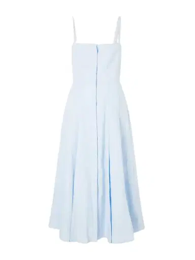Gabriela Hearst Magritte Linen Midi Dress | Thumbnail 1 Gabriela Hearst Magritte Linen Midi Dress | Thumbnail 1