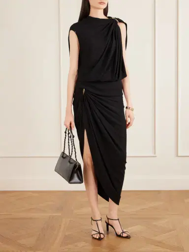 Sportmax Lacuna Embellished Jersey Blouse | Thumbnail 2 Sportmax Lacuna Embellished Jersey Blouse | Thumbnail 2