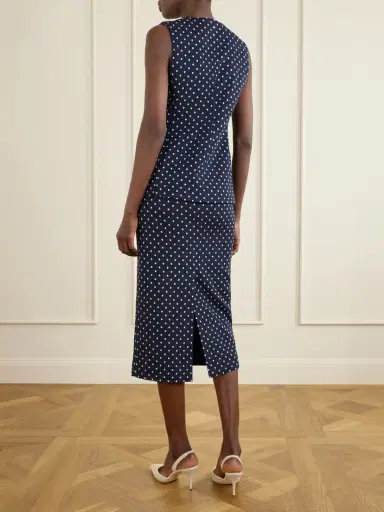 Max Mara Polka-dot Woven Waistcoat | Thumbnail 4 Max Mara Polka-dot Woven Waistcoat | Thumbnail 4