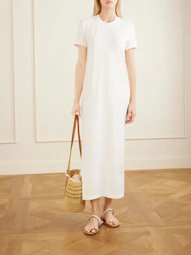 James Perse Cotton-blend Jersey Maxi Dress | Thumbnail 2 James Perse Cotton-blend Jersey Maxi Dress | Thumbnail 2