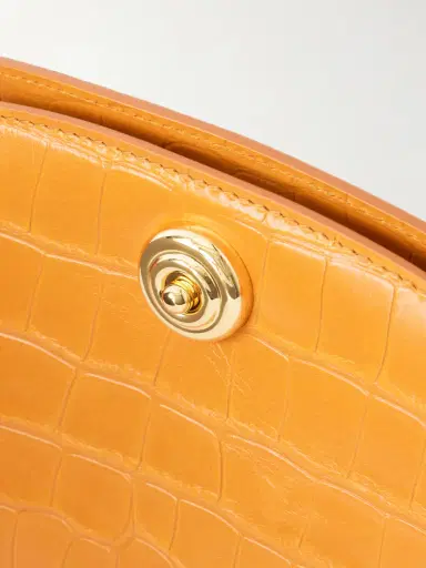 Liffner Pushlock Croc-effect Leather Clutch | Thumbnail 5 Liffner Pushlock Croc-effect Leather Clutch | Thumbnail 5